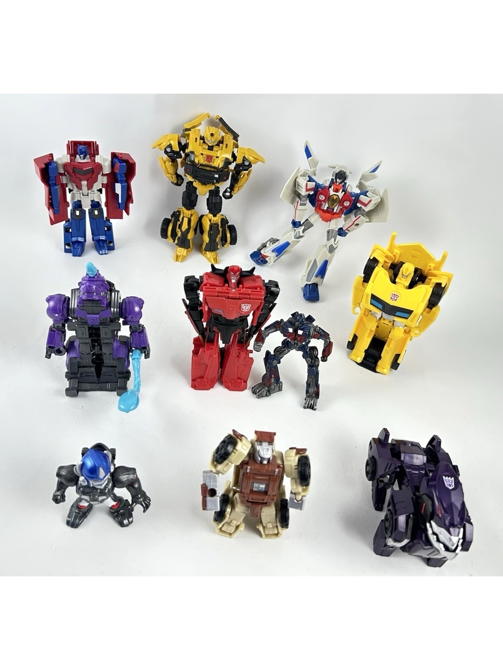 Transformers Lot Reactivate Bumblebee Sideswipe Alpha Trion Starscream *Read*